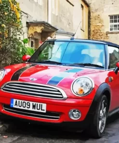 London Mini Car Paint By Numbers