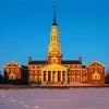 Colby College Sunset Paint By Numbers