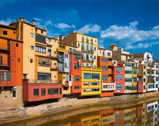 Girona Spain Paint By Numbers