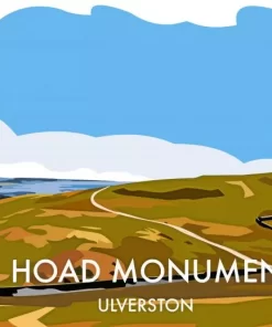 Hoad Monument Poster Paint By Numbers