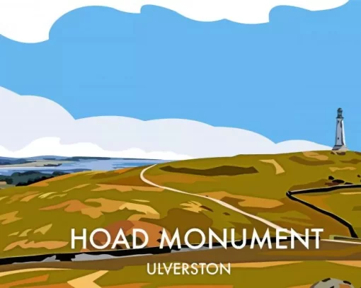 Hoad Monument Poster Paint By Numbers