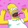 Homer Screaming Paint By Numbers