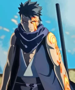 Kawaki Anime Paint By Numbers