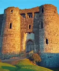 Kidwelly Castle Paint By Numbers