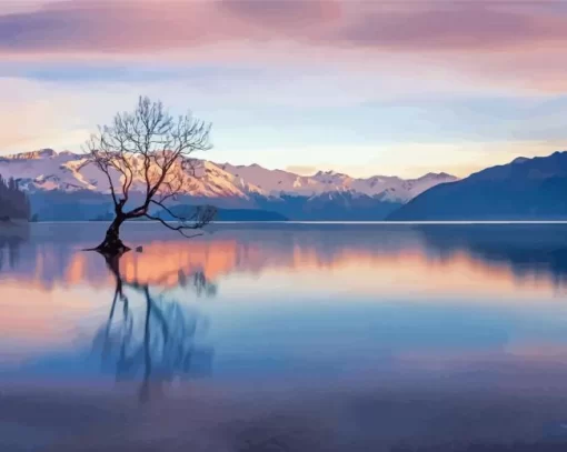 Lake Wanaka Paint By Numbers