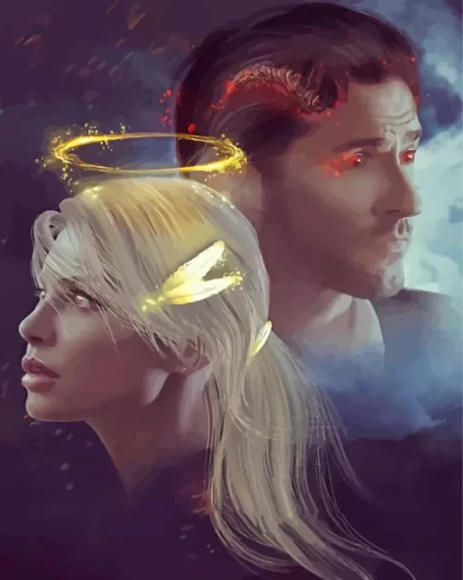 Lucifer And Chloe Paint By Numbers