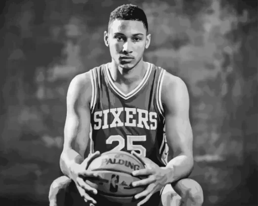 Ben Simmons Paint By Numbers