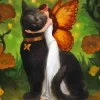 Cat And Fairy Paint By Numbers