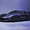 Black Corvette Paint By Numbers