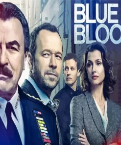 Blue Bloods Poster Paint By Numbers