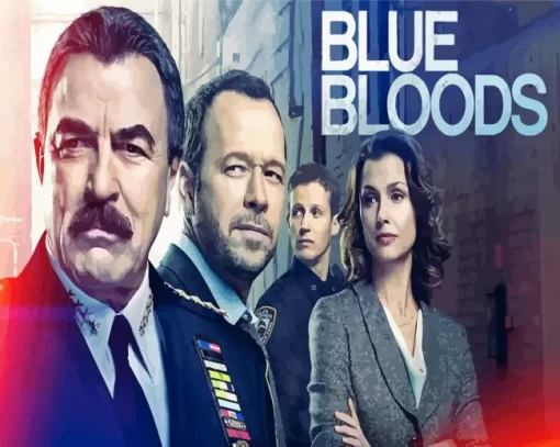 Blue Bloods Poster Paint By Numbers