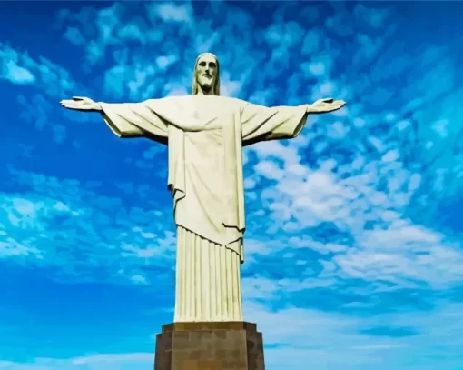 Christ The Redeemer Paint By Numbers