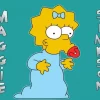 Maggie Simpson Paint By Numbers