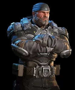 Marcus Fenix Paint By Numbers