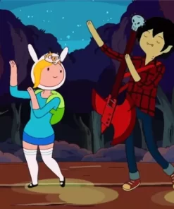 Marshall Lee Fionna Paint By Numbers