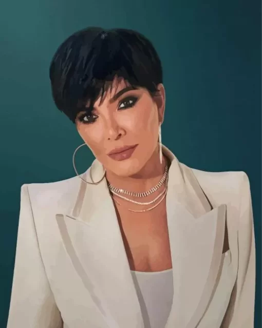 Kris Jenner Paint By Numbers