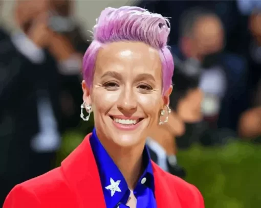 Megan Rapinoe Paint By Numbers