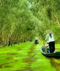 Mekong Delta Paint By Numbers