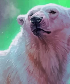 Polar Bear Paint By Numbers