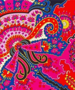 Paisley Paint By Numbers