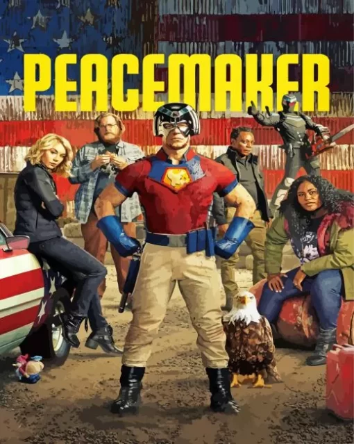 Peacemaker Poster Paint By Numbers