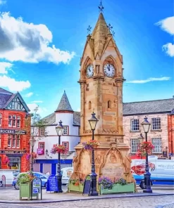 Penrith Clocktower Paint By Numbers