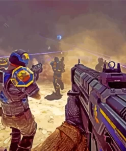 PlanetSide 2 Game Paint By Numbers