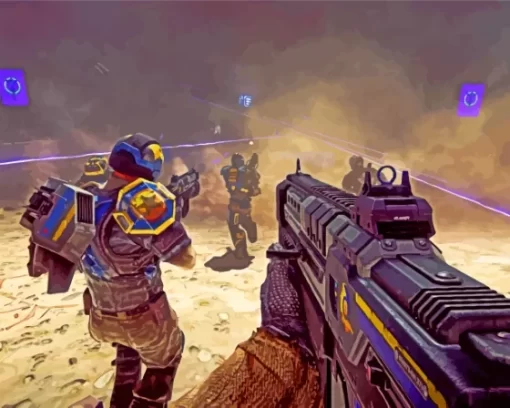 PlanetSide 2 Game Paint By Numbers