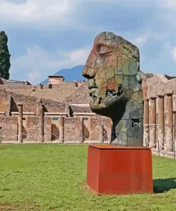 Pompeii Statue Paint By Numbers