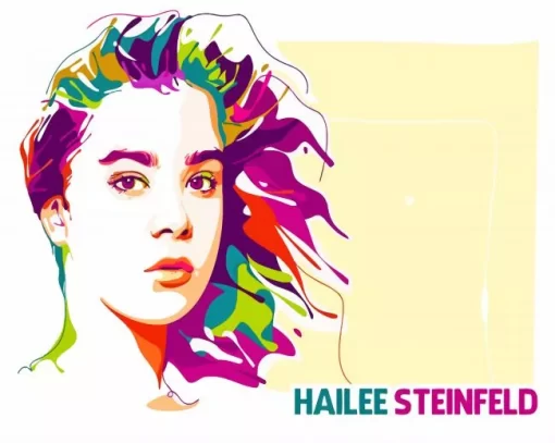 Pop Hailee Steinfeld Paint By Numbers