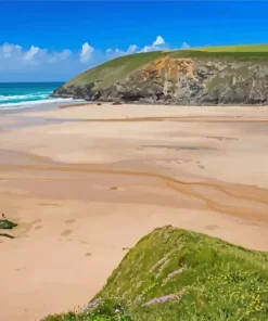 Porth Town Beach Paint By Numbers