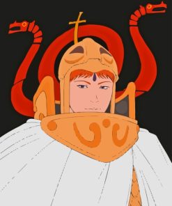 Princess Kushana Paint By Numbers