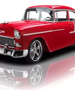 55 Chevy Reflection Paint By Numbers