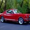 Red Ford Mustang Paint By Numbers