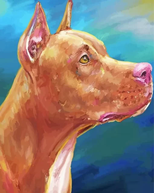 Red Nose Pit Paint By Numbers