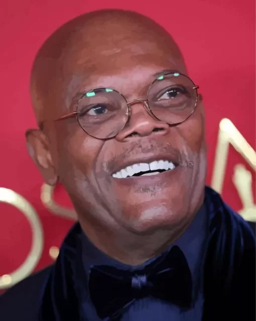 Samuel L Jackson Paint By Numbers