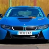 Blue Bmw I8 Paint By Numbers