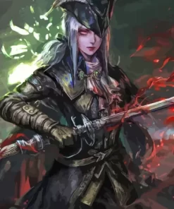 Maria Bloodborne Paint By Numbers