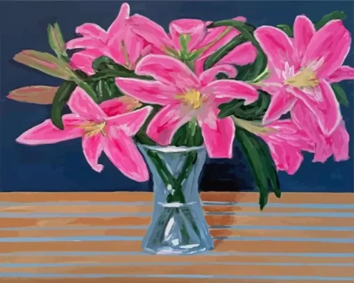 Lily Flowers Paint By Numbers