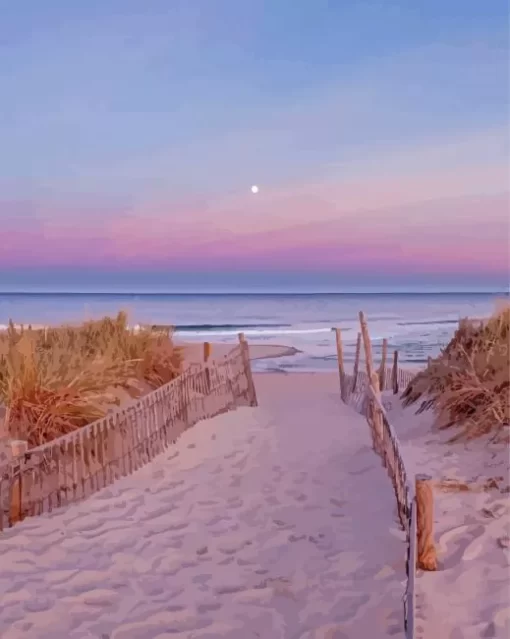 Cape Cod Beach Paint By Numbers