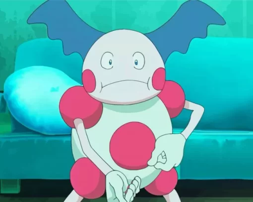 Mr Mime Paint By Numbers