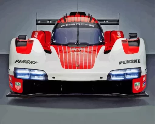 Porsche Le Mans Paint By Numbers