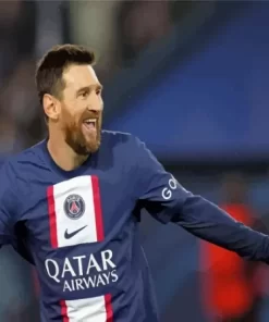 Psg Messi Paint By Numbers