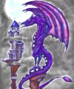 Mystical Dragon Paint By Numbers