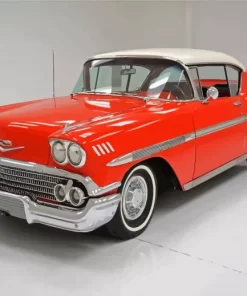 1958 Chevy Impala Paint By Numbers