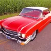 Red Cadillac Eldorado Paint By Numbers