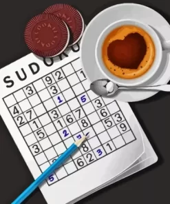 Sudoku Game Paint By Numbers