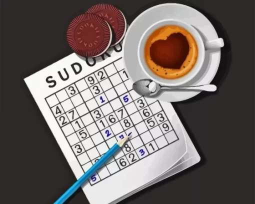 Sudoku Game Paint By Numbers