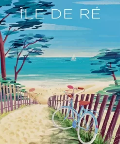 Ile De Re Island Paint By Numbers