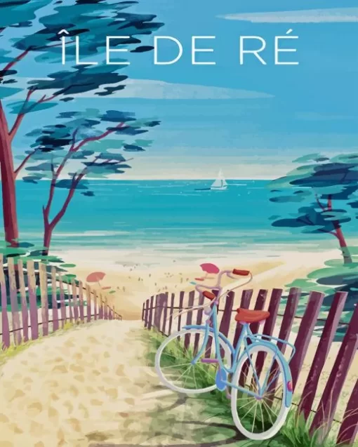 Ile De Re Island Paint By Numbers